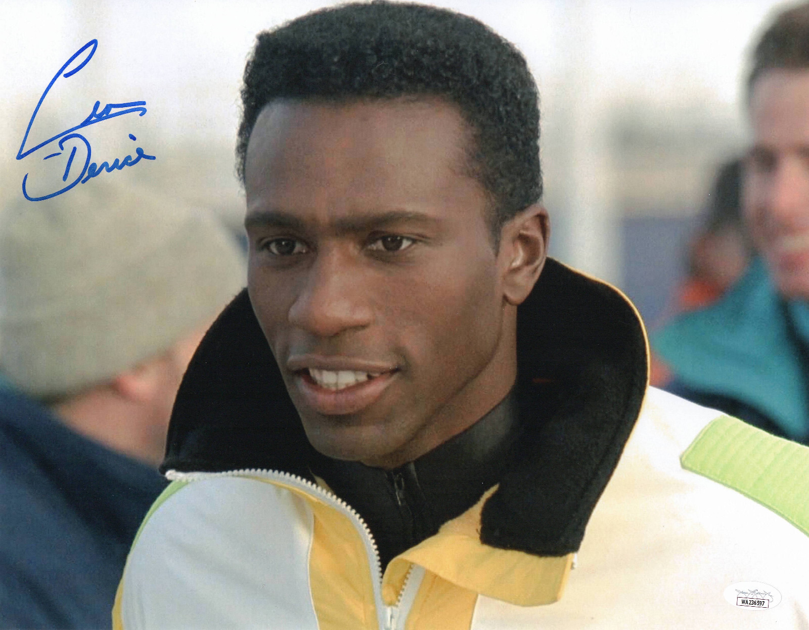 LEON ROBINSON COOL RUNNINGS SIGNED 11X14 PHOTO AUTHENTIC AUTOGRAPH JSA  WITNESS