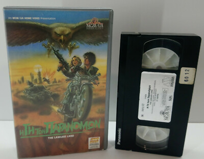 VHS TAPE GREEK SUBTITLES PAL USED The Lawless Land (1988)  Jsu Garcia, Leon
