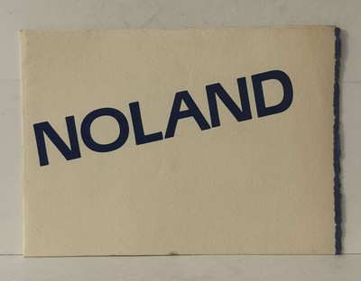 Kenneth Noland Chevrons Exhibition Catalog PB Thomas Segal Gallery