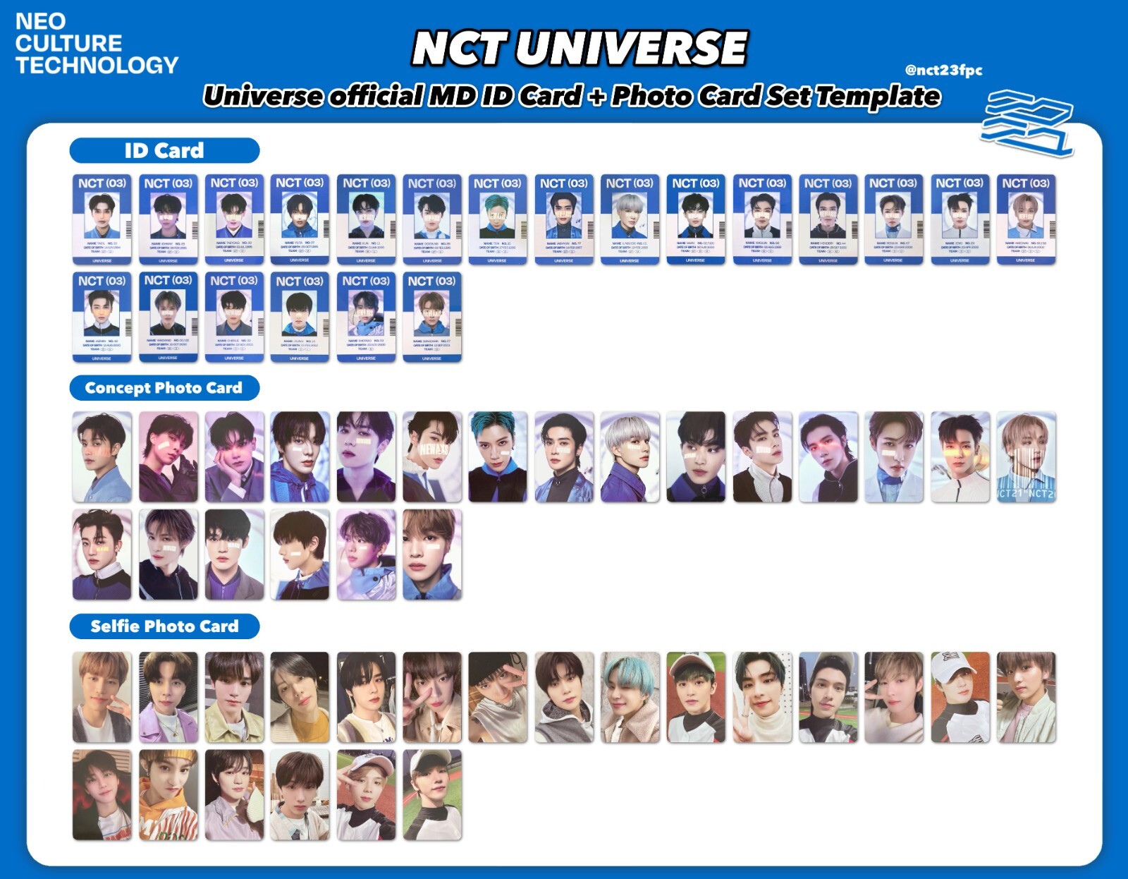NCT 2021 universe ヘチャン ユニバース スペシャル カード 17600円 Nct 2021 universe ラキドロ シャオジュン 特別 - K-POP