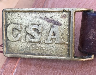 Spanish Civil War LEATHER BELT AND BUCKLE Post WW2 Army Military Uniform Surplus