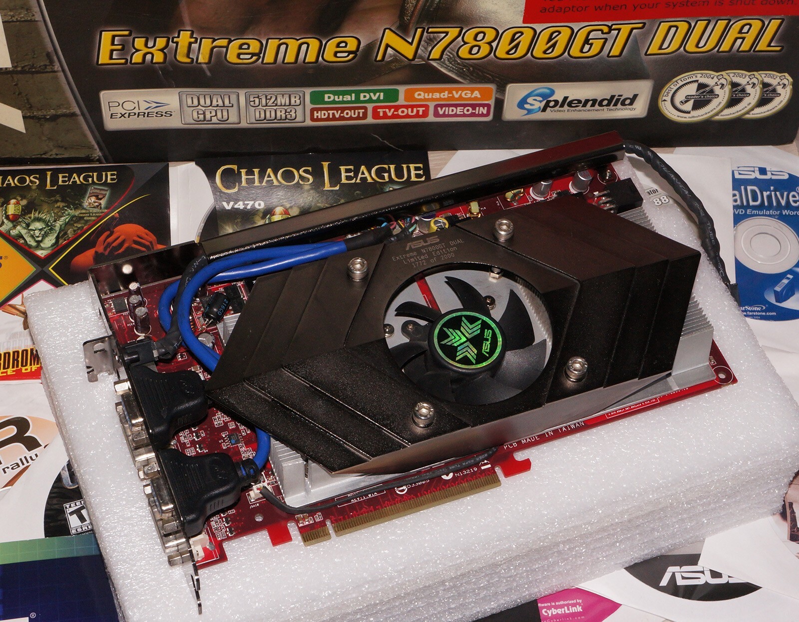 ファッション通販 安い GT 7800 N7800GT Extreme ASUS Dual 1772 Box Edition Limited その他