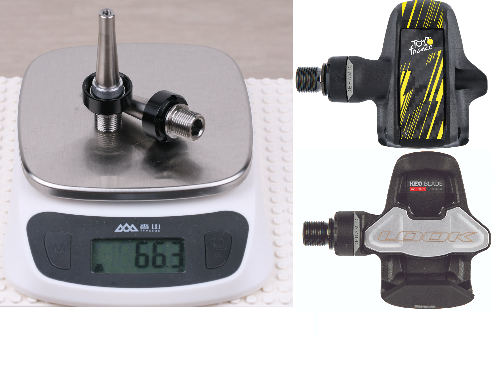 片側110g！ LOOK KEO BLADE CARBON ceramic Look Keo Blade Carbon Ceramic Track Pedals – RA Cycles