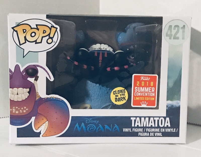 Tamatoa Funko Pop! Vinyl Checklist - Find All The Funko Figurines with this Database of All