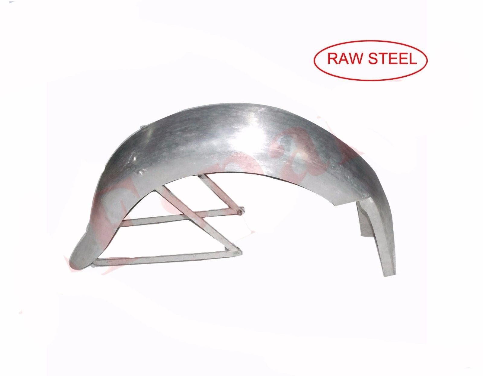 New Indian Chief Sports Scout 1940 Raw Steel Rear Fender Mudguard Unit 
