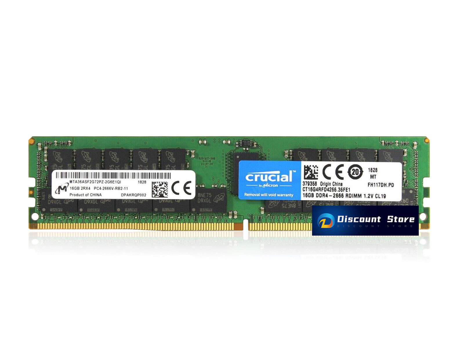 DDR4 16×2 32GB Crucial 32GB Kit (16GB x 2) DDR4 2666 MT/s (PC4-21300