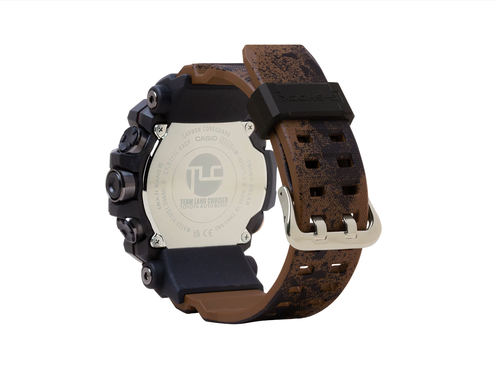 Pre-owned Casio G-shock Team Land Cruiser Toyota Collaboration Gw9500tlc-1 Limited Edition