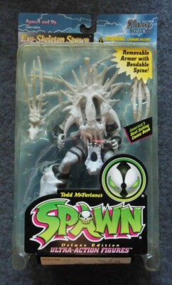 SPAWN Exo Skeleton Spawn McFarlane Figur weiss