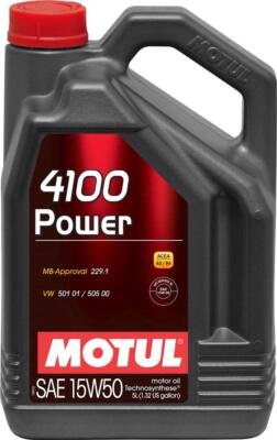 Motul 100273 4100 POWER 15W50 4X5L