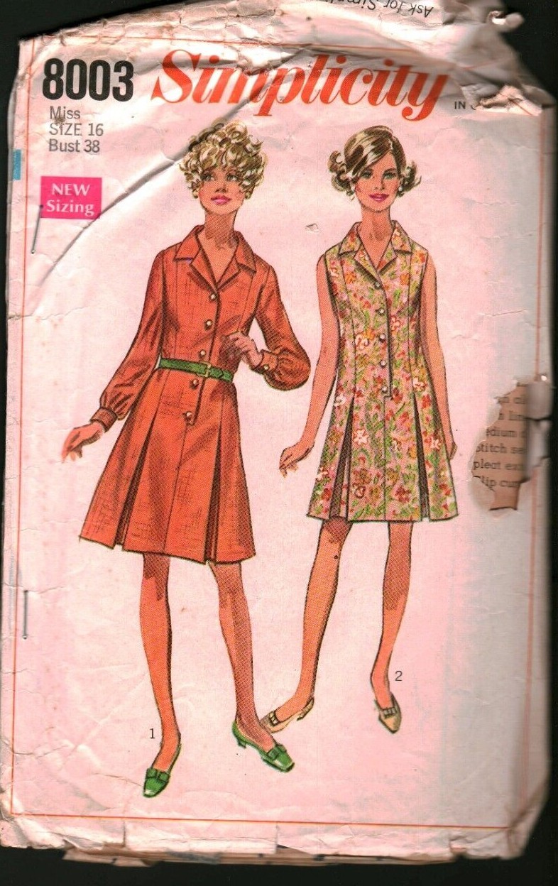 トップス vintage gilet original stitch processing Simplicity Sewing Pattern S9723 Unisex Dual Port Access