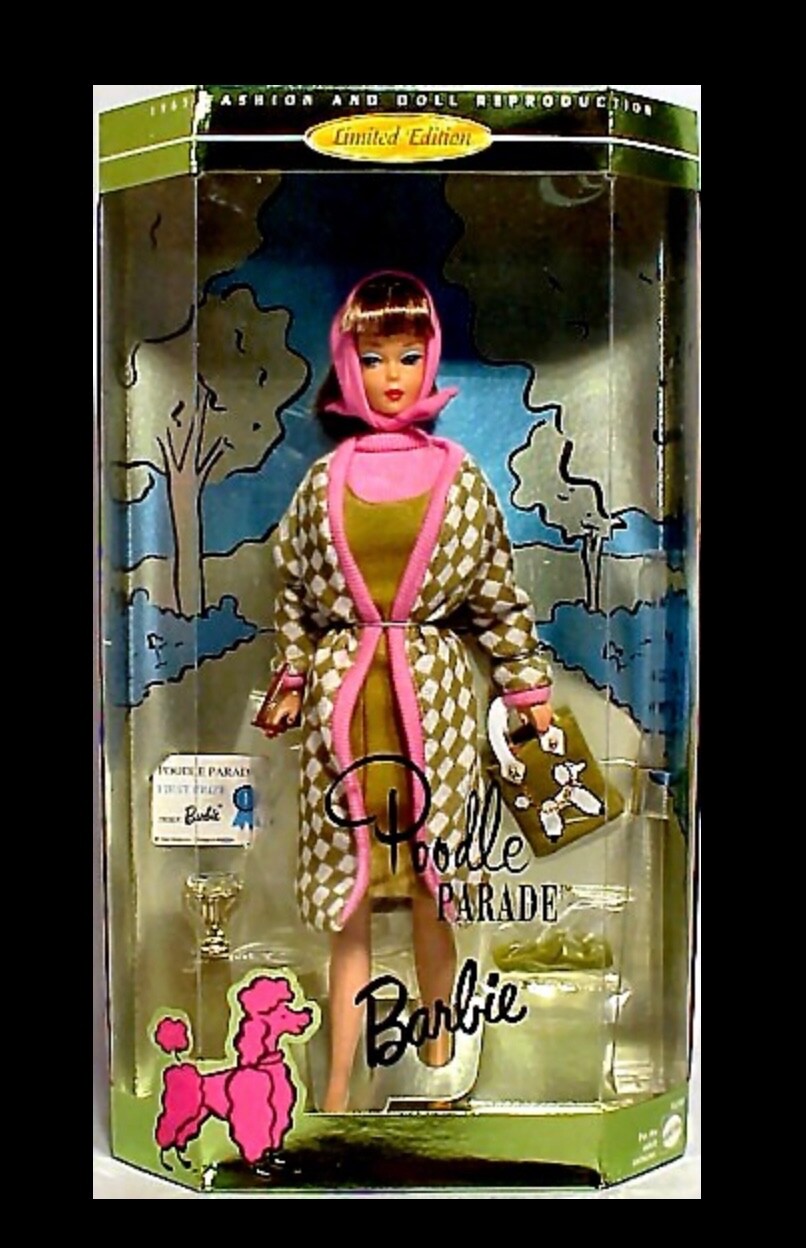 バービー人形　Poodle PARADE Barbie 1965 Poodle Parade Doll Limited Edition Reproduction
