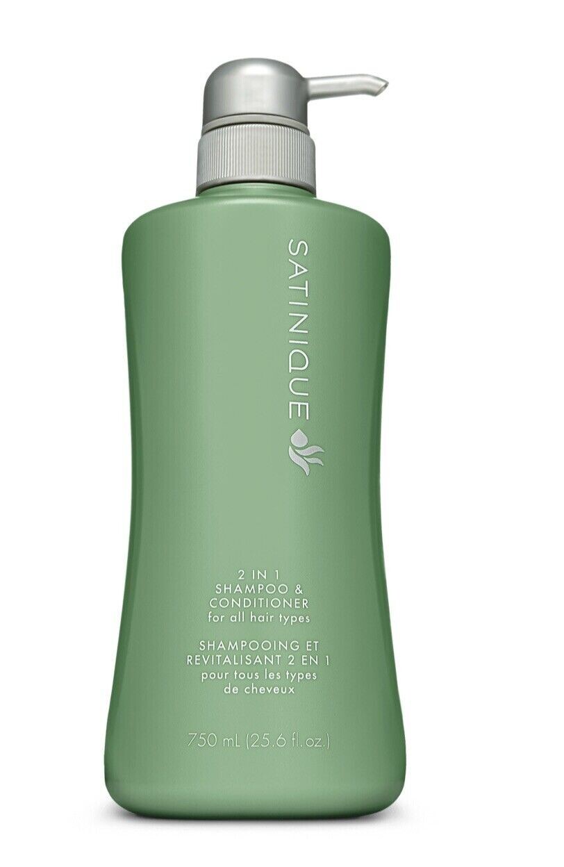 Amway Satinique 2 in 1 Shampoo and Conditioner – 750 mL - 25.6fl. oz