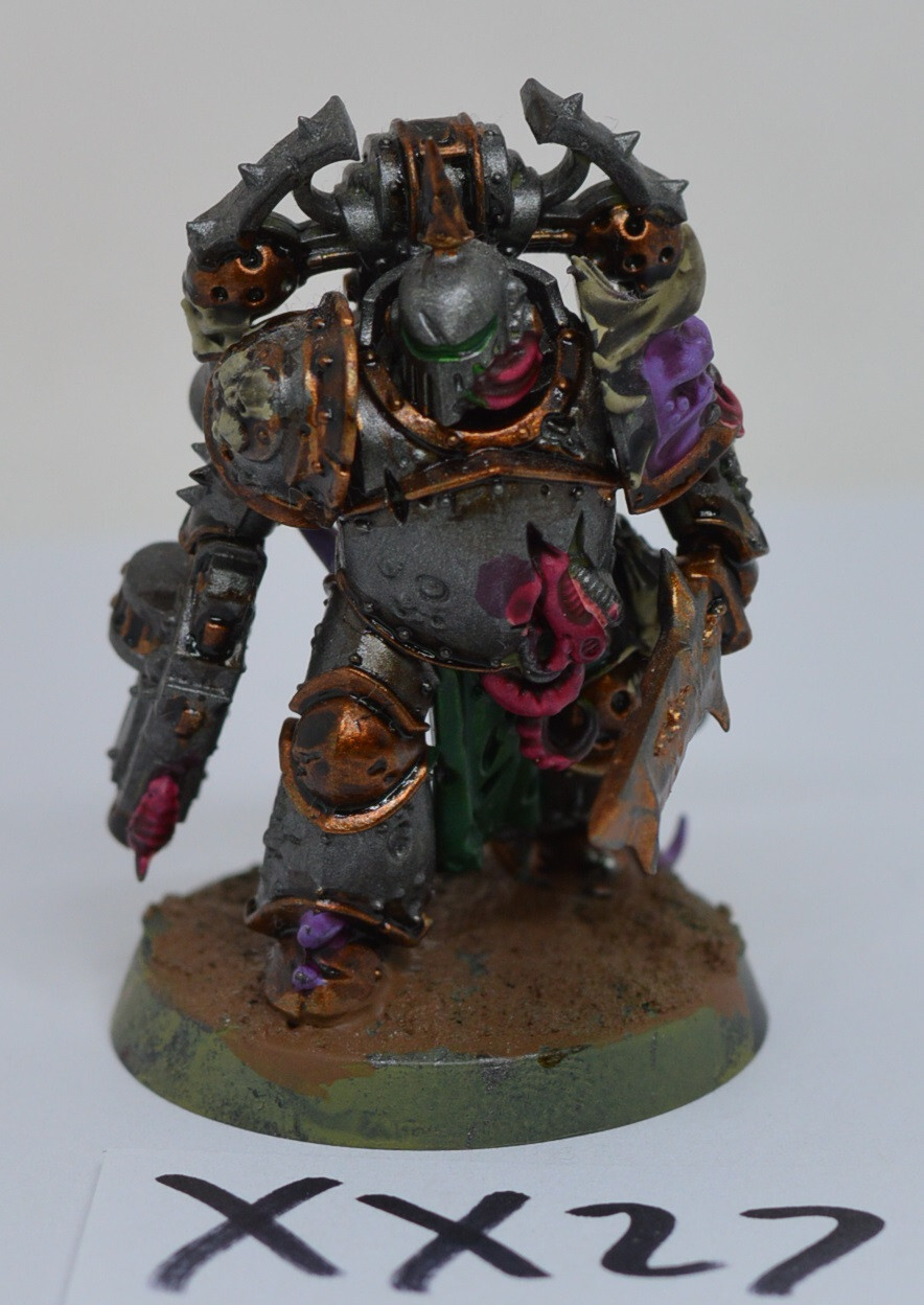 Warhammer 40k, Death Guard, Nurgle, Plague Marine, Lot #XX27