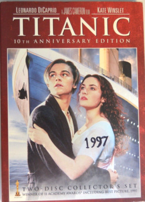 1997 Titanic 10th Anniversary Edition 2 Disc Set T144