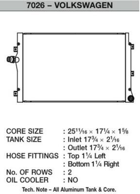 CSF Cooling - Racing & High Performance Division CSF Radiator