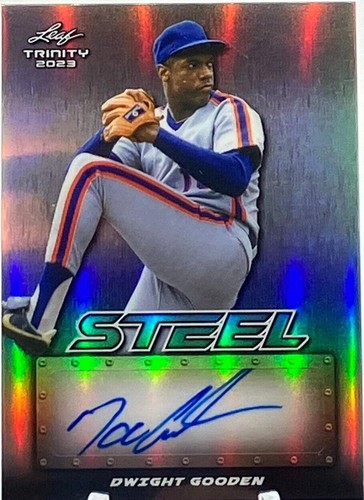 2023 Leaf Trinity - Dwight Gooden #S-DG1