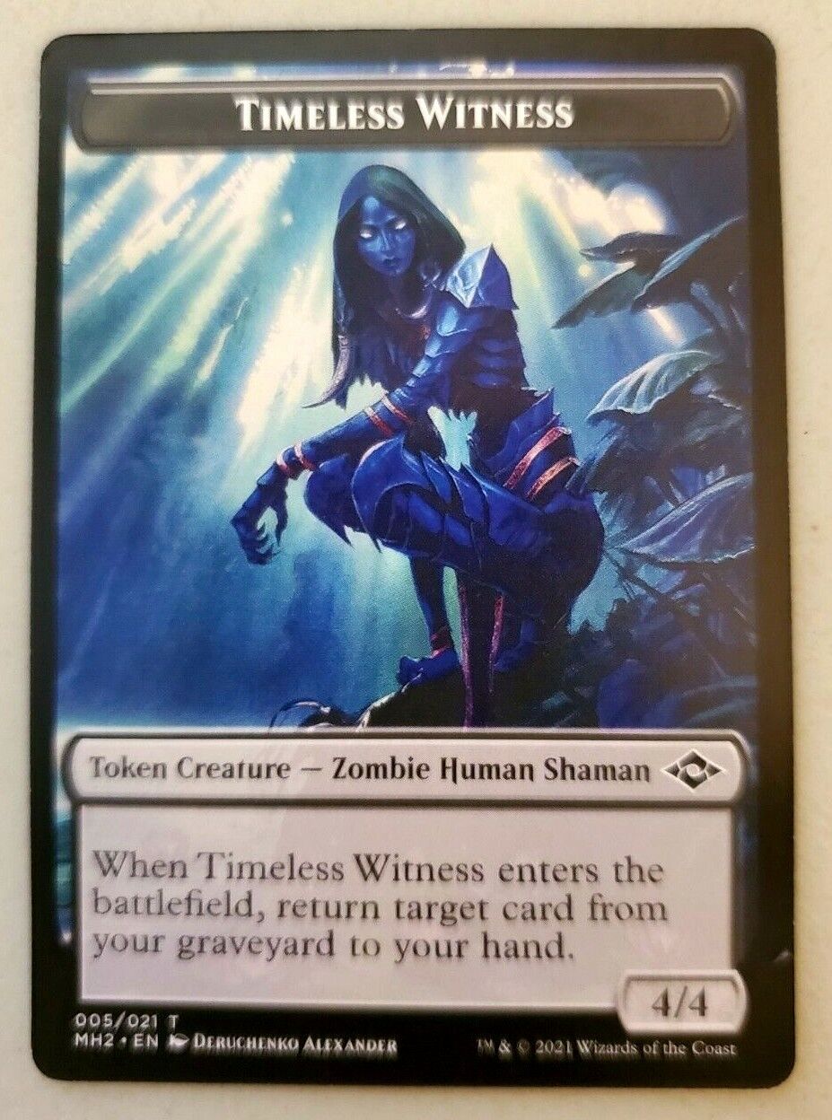 1x Timeless Witness Token (005) Modern Horizons 2 MH2 Magic 1x Timeless Witness Token (005) Modern Horizons 2 MH2 Magic