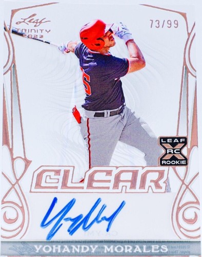 2023 Leaf Trinity - Yohandy Morales #CA-YM1
