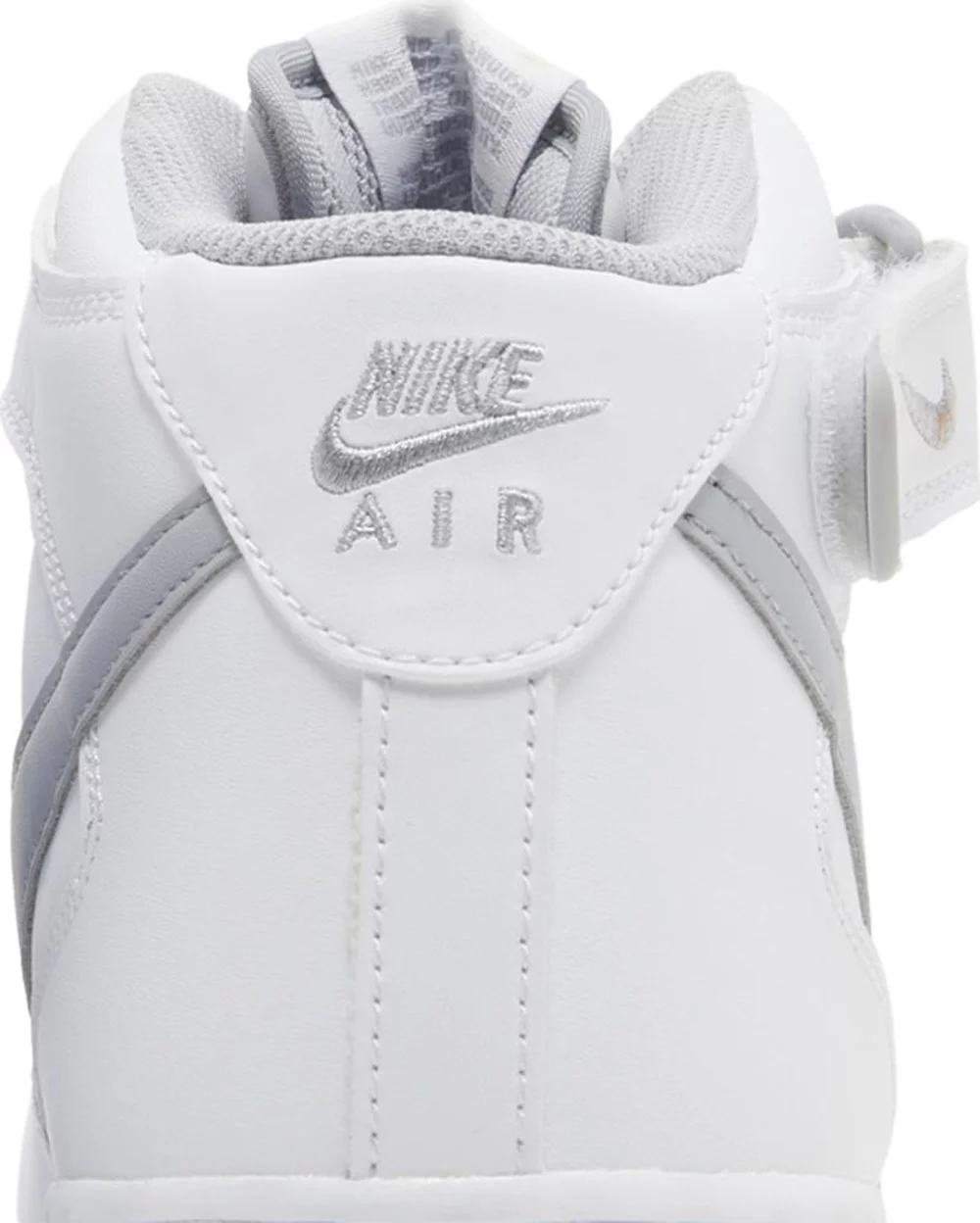 

Nike Air Force 1 Mid 07 White Wolf Серые кроссовки Обувь DV0806-100 Мужские 9, Белый, Nike Air Force 1