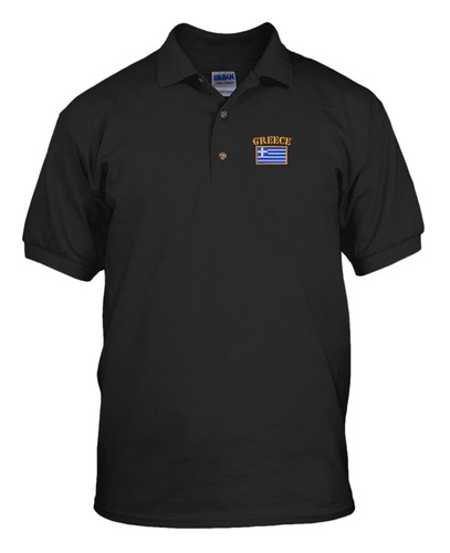 POLObyRalphLauren 刺繍ロゴ　GREECE ギリシャ　ポロシャツ GREECE FLAG Embroidery Embroidered Golf Polo Shirt | eBay