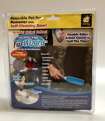Hurricane Fur Wizard Pet Hair Remover & Lint Remover by BulbHead, Fur Remover