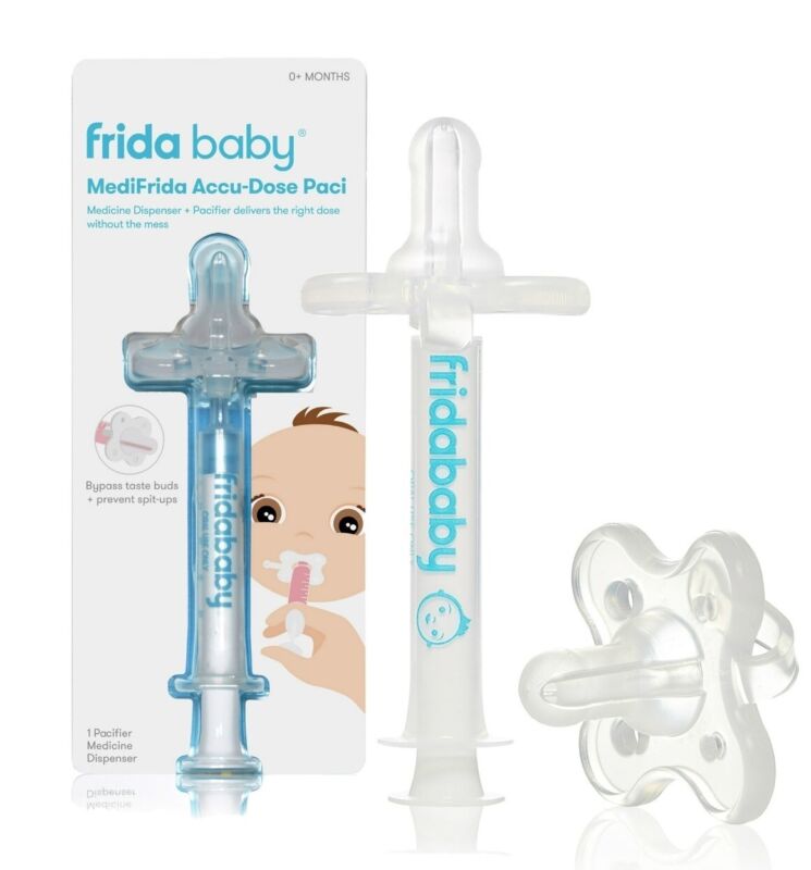 New! FRIDA BABY Medi Frida the Accu-Dose Pacifier Baby Medicine Dispenser