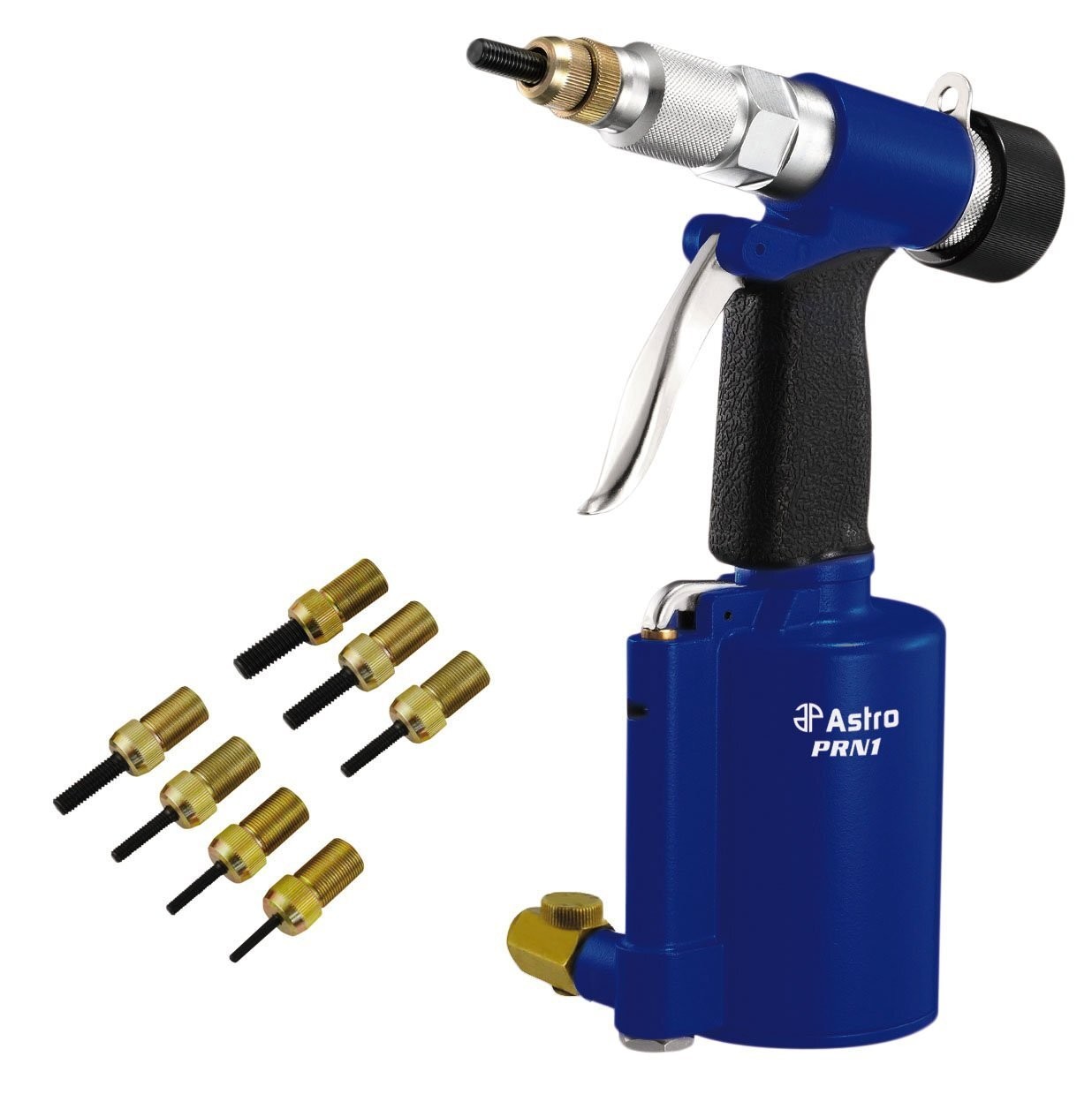Astro Pneumatic PRN1 Pneumatic Rivet Nut Setting Kit Capacity Tool with Kit