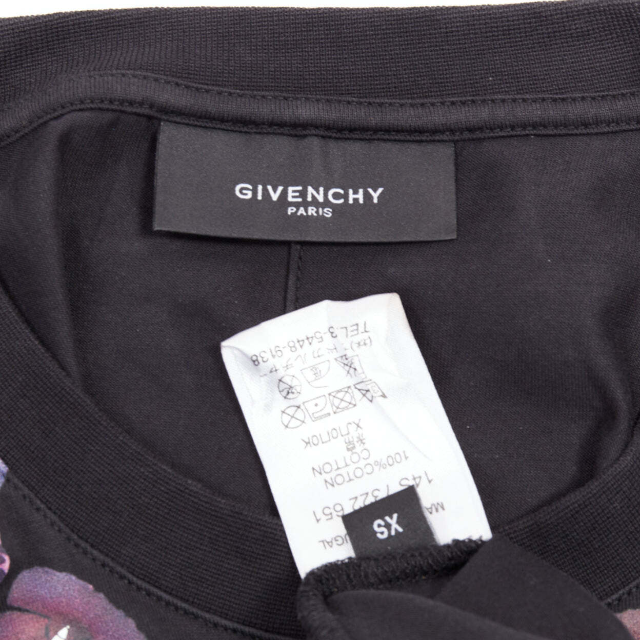 Givenchy by Riccardo Ticci Tシャツxs GIVENCHY BY RICCARDO TISCI マリア プリントTシャツ | CABOURG