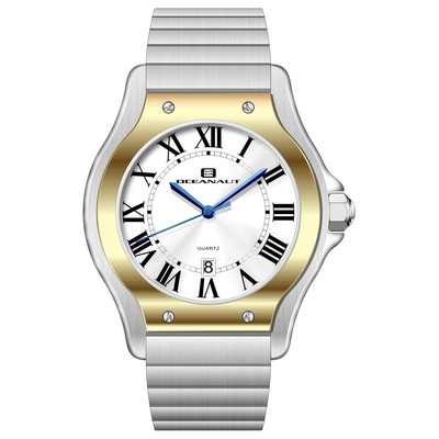 Pre-owned Oceanaut Mens Rayonner Silver Dial Watch - Oc1397