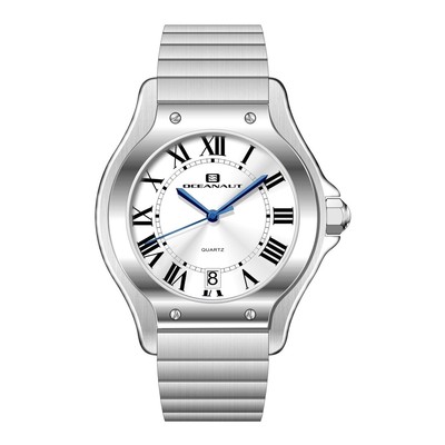 Pre-owned Oceanaut Womens Rayonner Silver Dial Watch - Oc1290