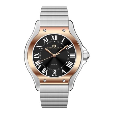 Pre-owned Oceanaut Womens Rayonner Black Dial Watch - Oc1299