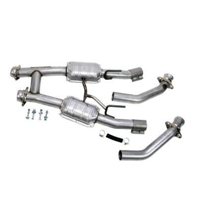 BBK Performance Parts 1521 1986-1993 MUSTANG 5.0 2.5 FULL HIGH FLOW H PIPE W/CON