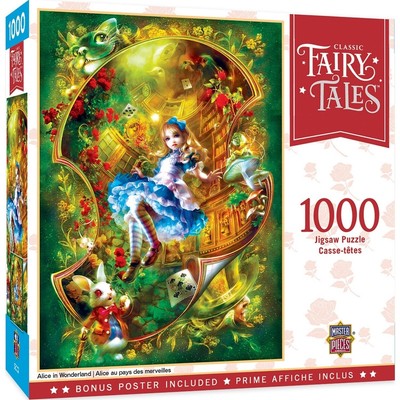 Classic Fairy Tales - Alice In Wonderland 1000 Piece Jigsaw Puzzle