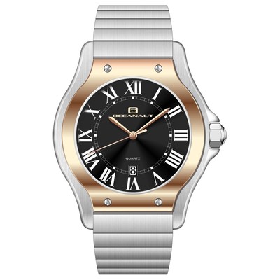 Pre-owned Oceanaut Mens Rayonner Black Dial Watch - Oc1399