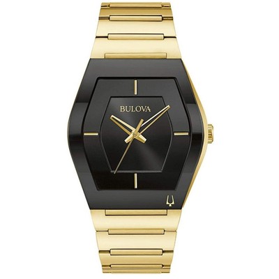 Pre-owned Bulova Womens Gemini Black Dial Watch - 97a164