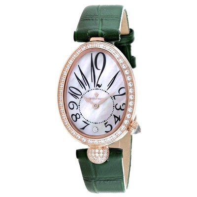 Pre-owned Christian Van Sant Womens Florentine White Dial Watch - Cv4296