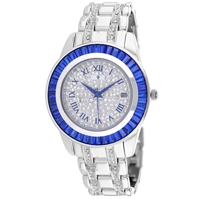 Pre-owned Christian Van Sant Womens Stella Silver Dial Watch - Cv0471