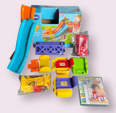 V Tech Go Go Smart Wheels 3 In 1 Launch &Play Raceway Track Missing Car