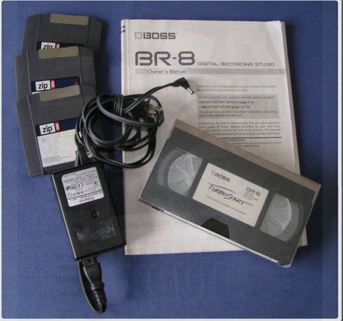 Boss BR-8 Digital Recording Studio with AC Adapter and Extras