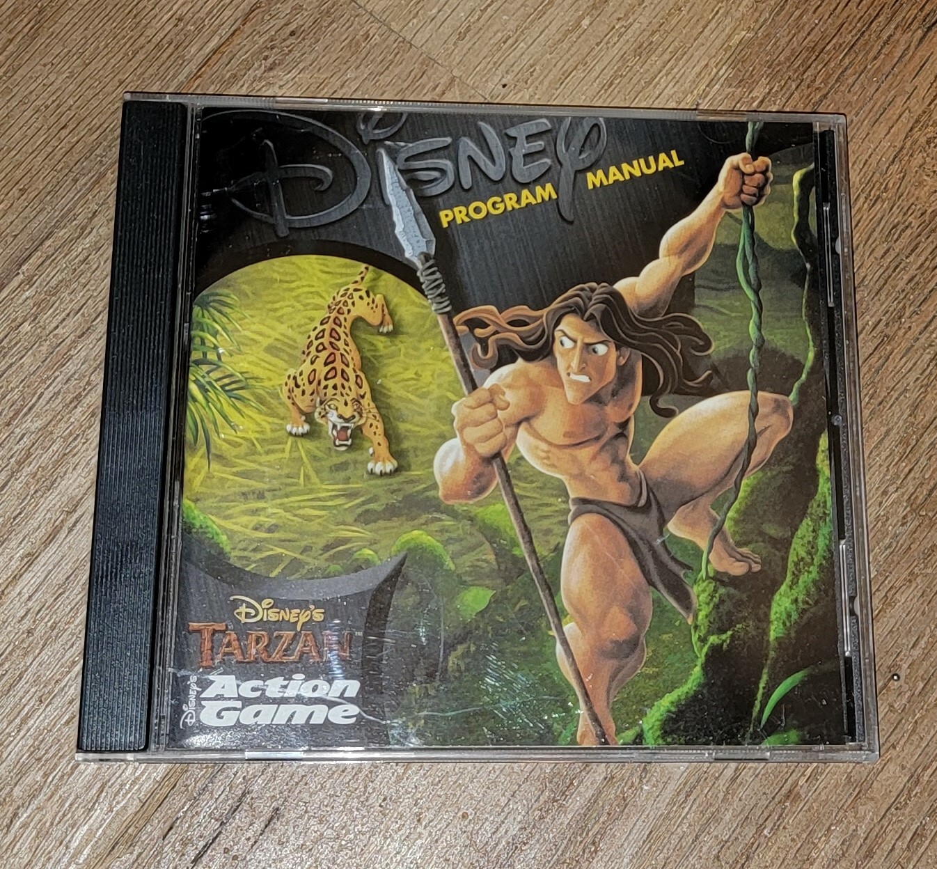 Disney Program CD DVD セット WALT DISNEY PROGRAM MANUAL TARZAN ACTION GAME CD PC DISNEY'S