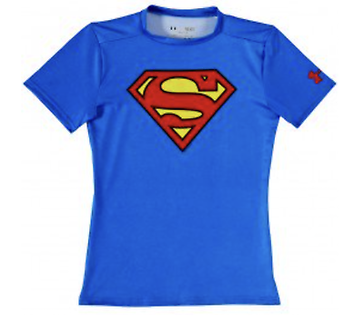 Boys under cheap armour superhero shirts