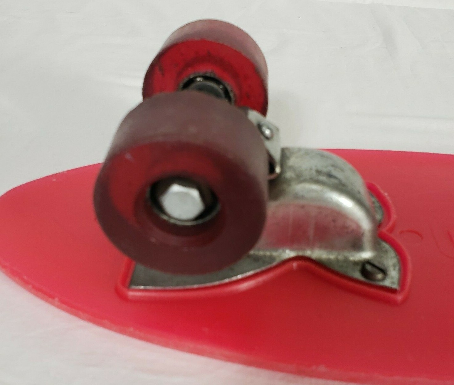 VINTAGE 1970's Roller Derby NO.15P Red Skateboard - Working 