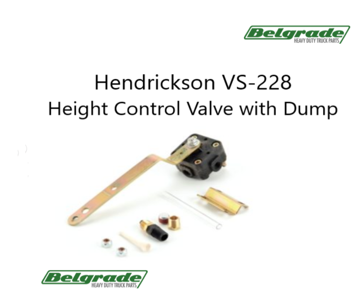 Hendrickson VS-228 Height Control Leveling Valve with Dump