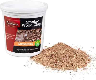 Camerons Smoker BBQ Wood Chips - Mesquite - 100% Natural - 1 Pint - CAM-CME-197