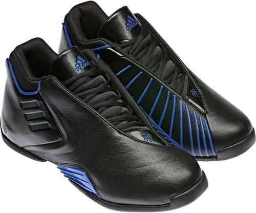 Adidas TMAC 3 Restomod Sneakers Black Royal Blue Men's Size