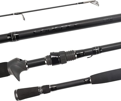 Cadence CR6B Baitcasting Rods Fast Action Fishing Rods Lightweight Portable C...