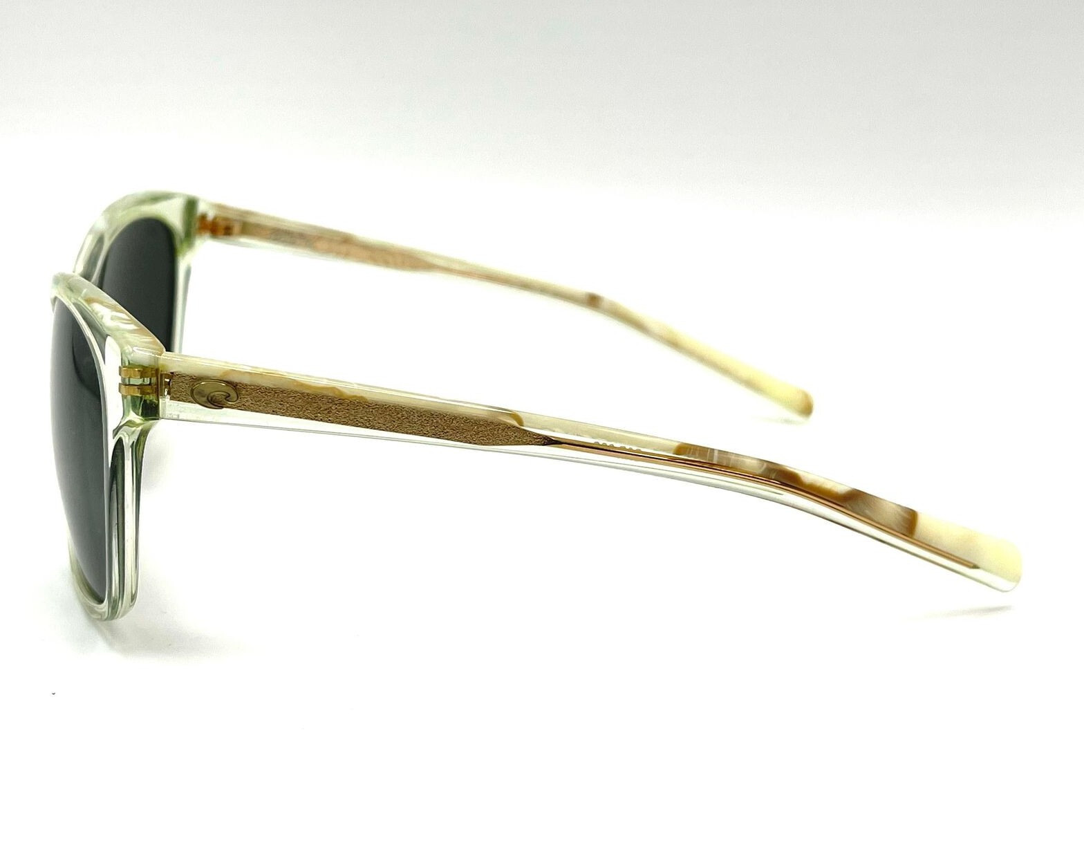 Pre-owned Costa Del Mar Sarasota Sunglasses Shiny Seafoam/gray 580glass