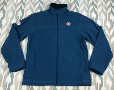 Walt Disney World Mickey Mouse Mens Full Zip Fleece Pull Over Sweat Shirt Size S