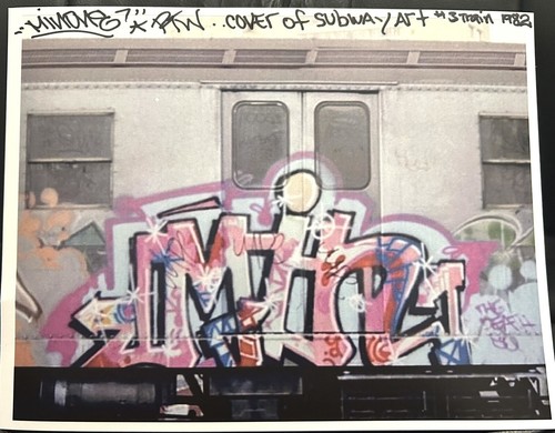 Futura Graffiti Art 直筆原画 本名 Lenny サイン有り Futura Graffiti Art 直筆原画 本名 Lenny サイン有り