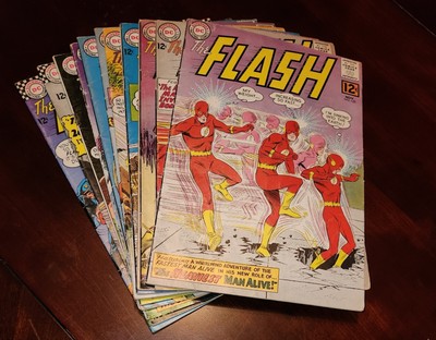 DC Flash Comics Barry Allen #132-#162 1ST Vandal Savage 11 Issues Silver Age 6.0